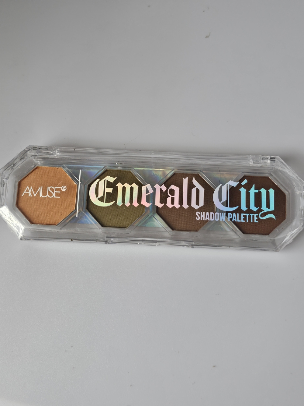 Amuse Emerald City Eyeshadow Palette - Warm Brown & Olive Shades